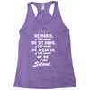 blk power Racerback Tank
