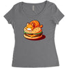 all the noms Women's Triblend Scoop T-shirt