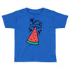summer alien invasion bright color Toddler T-shirt