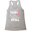 the lord will fight for you, you need only to be still Racerback Tank