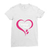 Coming Soon Baby Girl Ladies Fitted T-Shirt