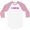 I Know (I Love You &amp; I Know) 3/4 Sleeve Shirt