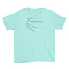 basketball sport bball streetball sportswear usa baskets ball Youth Tee