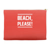 beach please Accessory Pouches