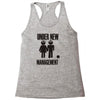 under new management stag night wedding mens Racerback Tank