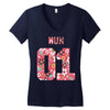 mum day 01 Women's V-Neck T-Shirt