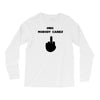 omg nobody cares Long Sleeve Shirts