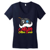 mister atom bomb Women's V-Neck T-Shirt