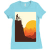 break on the mountain Ladies Fitted T-Shirt