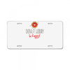donut worry, be happy License Plate