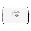 where the side quest ends Laptop sleeve