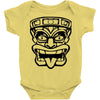 tiki mask hawaiian Baby Onesie