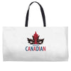 mouthy canadian Weekender Totes