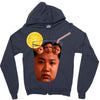 Kim Jong Un Ice T Zipper Hoodie