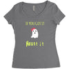 haunt it Women's Triblend Scoop T-shirt