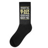 i'm black ya'll Socks
