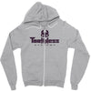 toothless academy Zipper Hoodie