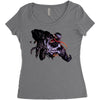 moster name Women's Triblend Scoop T-shirt