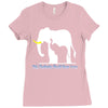 only elephants should wear ivory Ladies Fitted T-Shirt