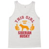 This Girl Loves Siberian Husky Tank Top
