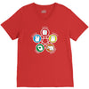 big bang theory sheldon rock V-Neck Tee