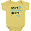 Happy First Father's Day Daddy Baby Bodysuit