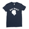got soul funny retro funk disco afro 70s boogie soul new york Ladies Fitted T-Shirt