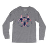 floral hazard Long Sleeve Shirts
