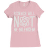 science will not be silenced Ladies Fitted T-Shirt