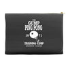 forrest gump   ping pong camp   cult film Accessory Pouches
