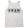 rock paper scissors hadouken Tank Top