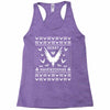 Merry Maverickmas Ugly Christmas Sweater Racerback Tank