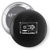 audio cassette 80's 90's party hip hop nostalgia retro Pin-back button