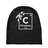 christmas periodic table of elements Baby Beanies