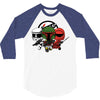 power minions vectorized 3/4 Sleeve Shirt