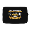 I Love Someone with Childhood Cancer to The Moon and Back to Infinity Laptop sleeve