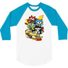 lion collector vectorized 3/4 Sleeve Shirt