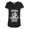 training to go super saiyan Maternity Scoop Neck T-shirt