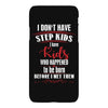 step kids white letter iPhoneX