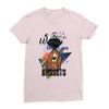 who loves bassets Ladies Fitted T-Shirt