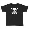 onepiece  straw hat crew flag luffy pirates anime Toddler T-shirt