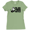 go ask your mother Ladies Fitted T-Shirt