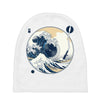 the great wave off sound Baby Beanies