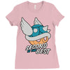 turtle shell Ladies Fitted T-Shirt