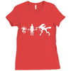 alien arith metic Ladies Fitted T-Shirt