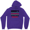 nobody's walking out on this fun old fashioned family christmas we're Unisex Hoodie