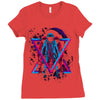 astronomical Ladies Fitted T-Shirt
