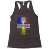 vivre en france des racines belges Racerback Tank
