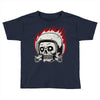 skull biker Toddler T-shirt