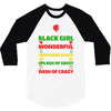 i'm not just a black girl 3/4 Sleeve Shirt